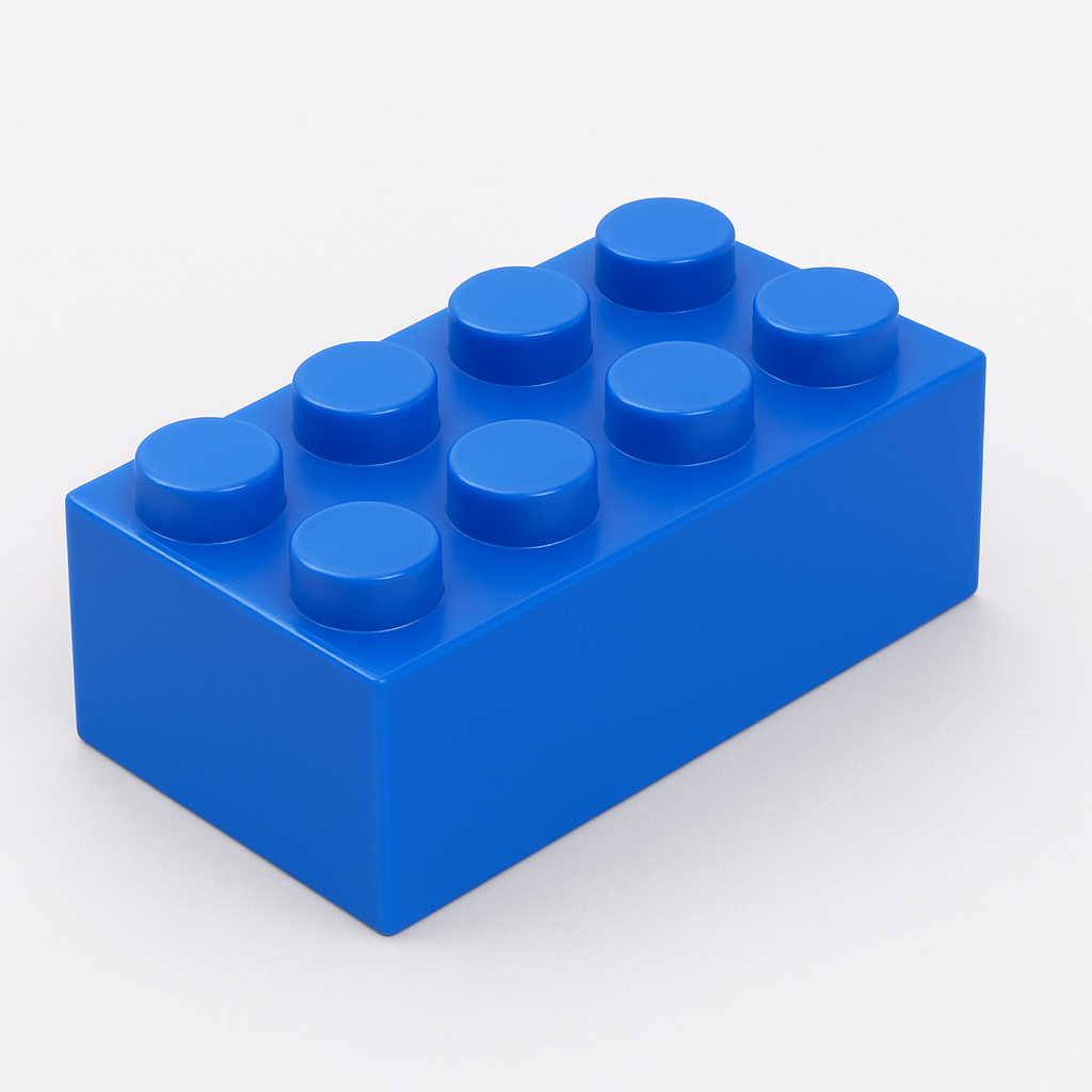 blue brick
