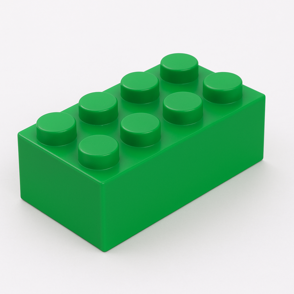 green brick